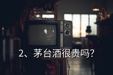 2、茅臺酒很貴嗎？