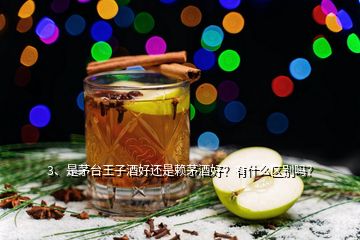 3、是茅臺(tái)王子酒好還是賴茅酒好？有什么區(qū)別嗎？