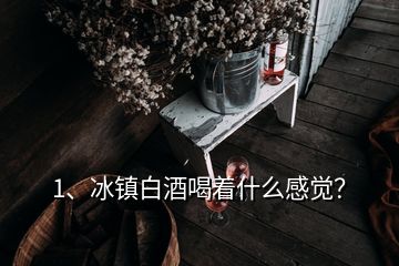 1、冰鎮(zhèn)白酒喝著什么感覺？