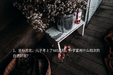 1、坐標蘇北，兒子考上了985高校，升學(xué)宴用什么檔次的白酒好呢？