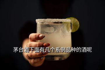 茅臺酒下面有幾個系例品種的酒呢