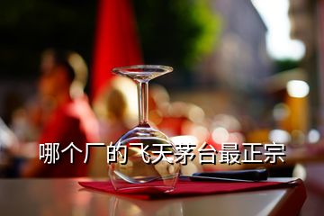 哪個(gè)廠的飛天茅臺(tái)最正宗