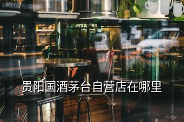 貴陽國酒茅臺(tái)自營店在哪里