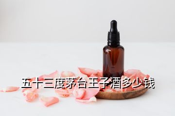 五十三度茅臺王子酒多少錢