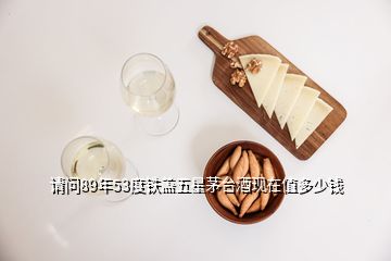 請問89年53度鐵蓋五星茅臺酒現(xiàn)在值多少錢