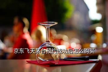 京東飛天茅臺(tái)預(yù)約成功后怎么購(gòu)買