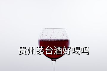 貴州茅臺酒好喝嗎