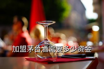 加盟茅臺酒需要多少資金