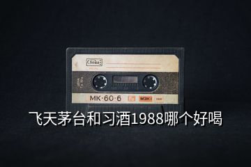 飛天茅臺和習(xí)酒1988哪個好喝