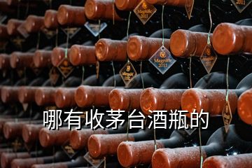 哪有收茅臺(tái)酒瓶的