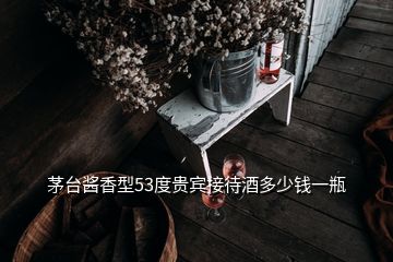 茅臺(tái)醬香型53度貴賓接待酒多少錢(qián)一瓶