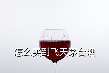 怎么買(mǎi)到飛天茅臺(tái)酒