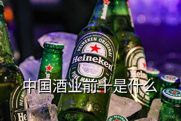 中國(guó)酒業(yè)前十是什么