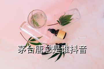 茅臺(tái)唐總是誰抖音