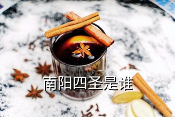 南陽(yáng)四圣是誰