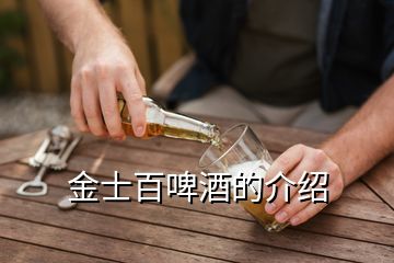 金士百啤酒的介紹