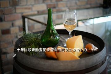 二十年陳釀青韻瓷花清酒山西杏花汾瓷酒業(yè)的一品紅酒