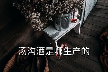 湯溝酒是哪生產的