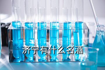 濟寧有什么名酒