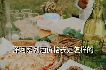 洋河系列酒價(jià)格表是怎樣的