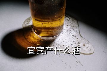 宜賓產什么酒