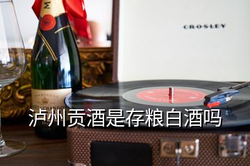 瀘州貢酒是存糧白酒嗎