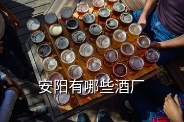 安陽有哪些酒廠