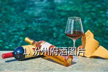 1. 汾州府酒圖片