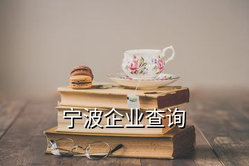 寧波企業(yè)查詢