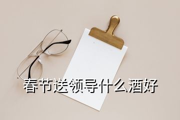 春節(jié)送領(lǐng)導(dǎo)什么酒好