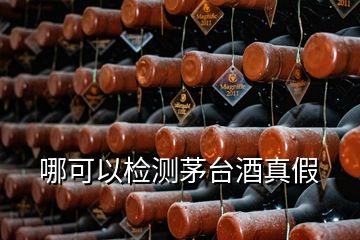 哪可以檢測(cè)茅臺(tái)酒真假