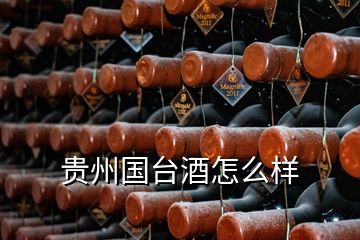 貴州國(guó)臺(tái)酒怎么樣