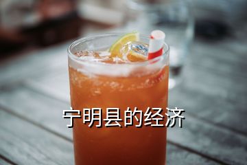 寧明縣的經(jīng)濟(jì)