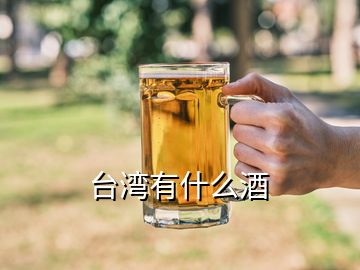 臺灣有什么酒