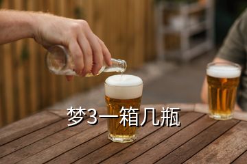 夢3一箱幾瓶