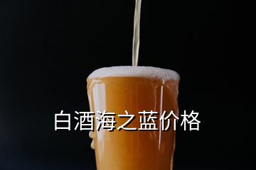 白酒海之藍價格