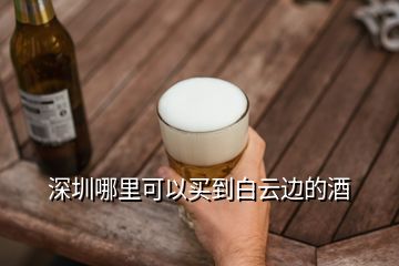 深圳哪里可以買到白云邊的酒