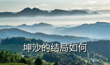 坤沙的結(jié)局如何