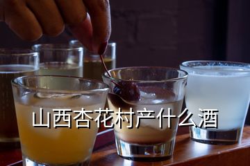 山西杏花村產(chǎn)什么酒