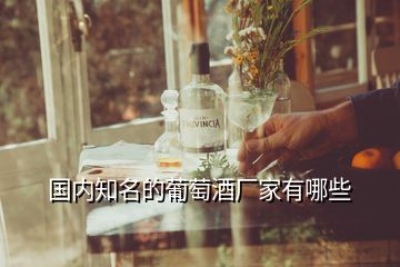 國(guó)內(nèi)知名的葡萄酒廠家有哪些