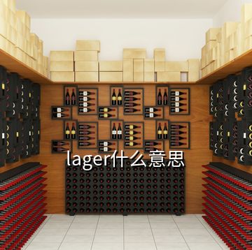 lager什么意思