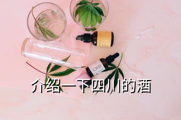 介紹一下四川的酒